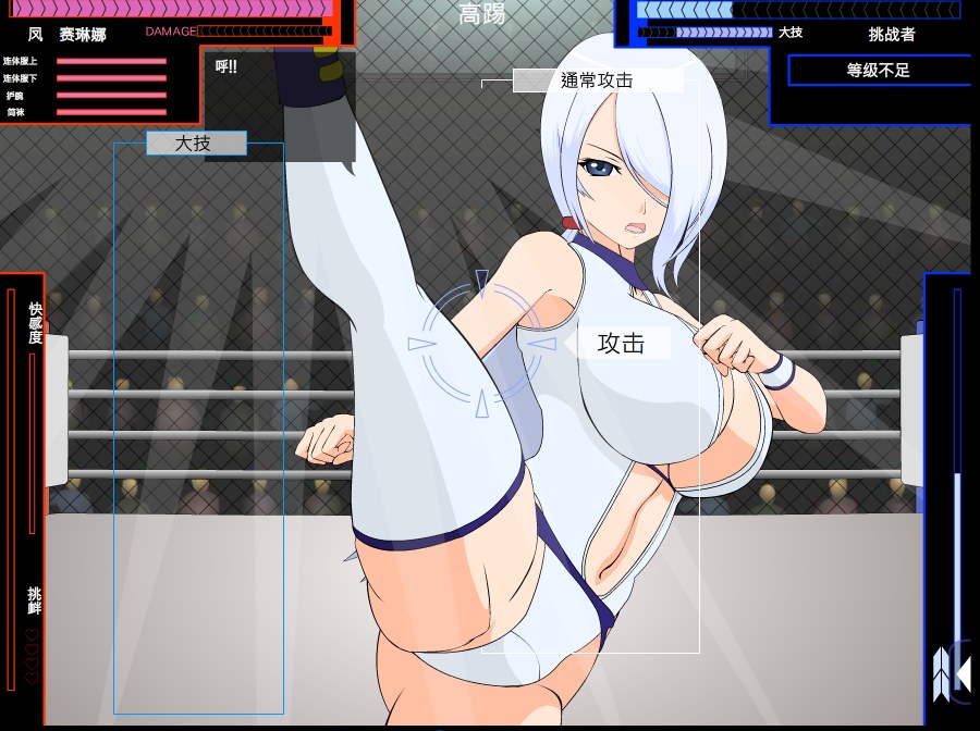 【格斗ACT/汉化/步兵】[JSK工坊] 斗技女王赛琳娜 完整精翻汉化版+攻略+存档【270M】