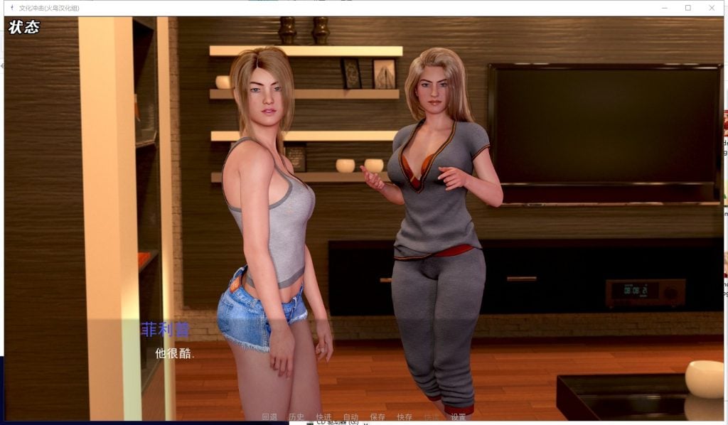 【欧美SLG/汉化/动态】文化冲击(困惑) V2.5 PC+安卓 精修汉化版+CG【更新/4G】