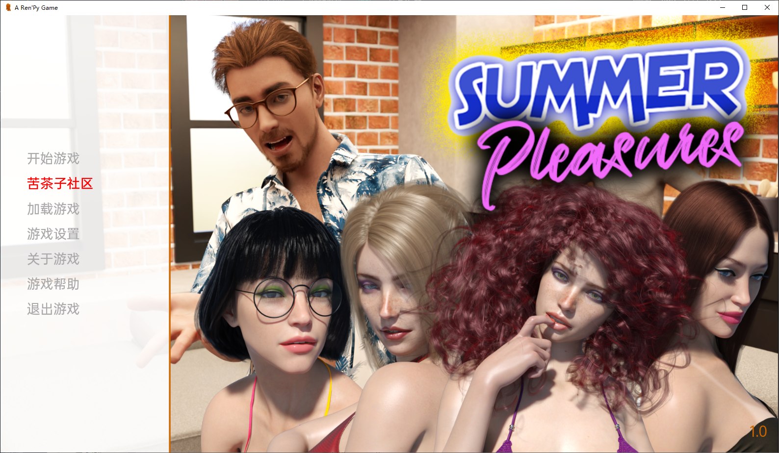 【欧美SLG/汉化/动态】夏日快乐 v1.0 机翻汉化完结版【更新/3.6G】