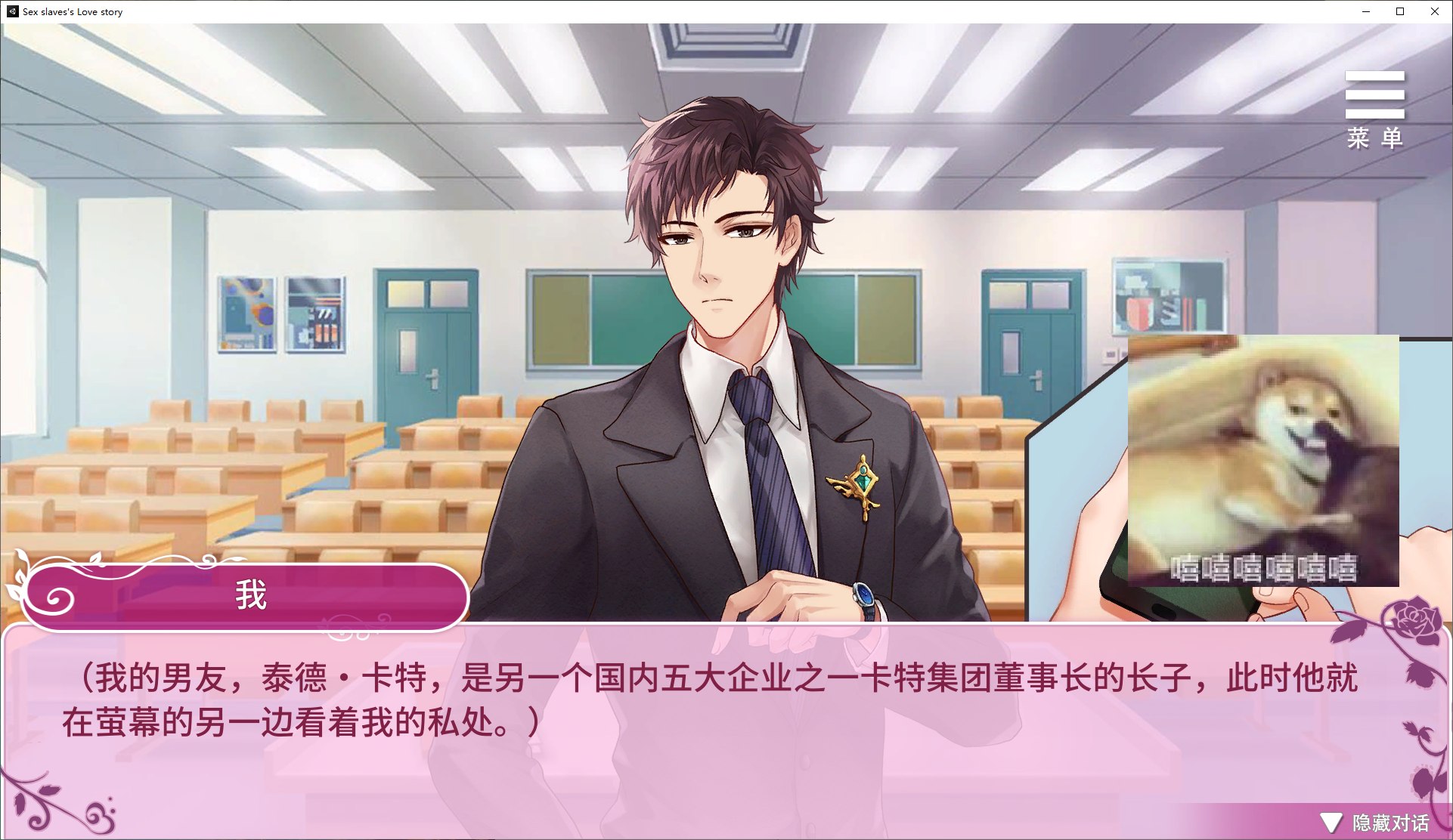 【国产ADV/中文】性奴隶志愿少女 STEAM中文步兵版【新作/340M】