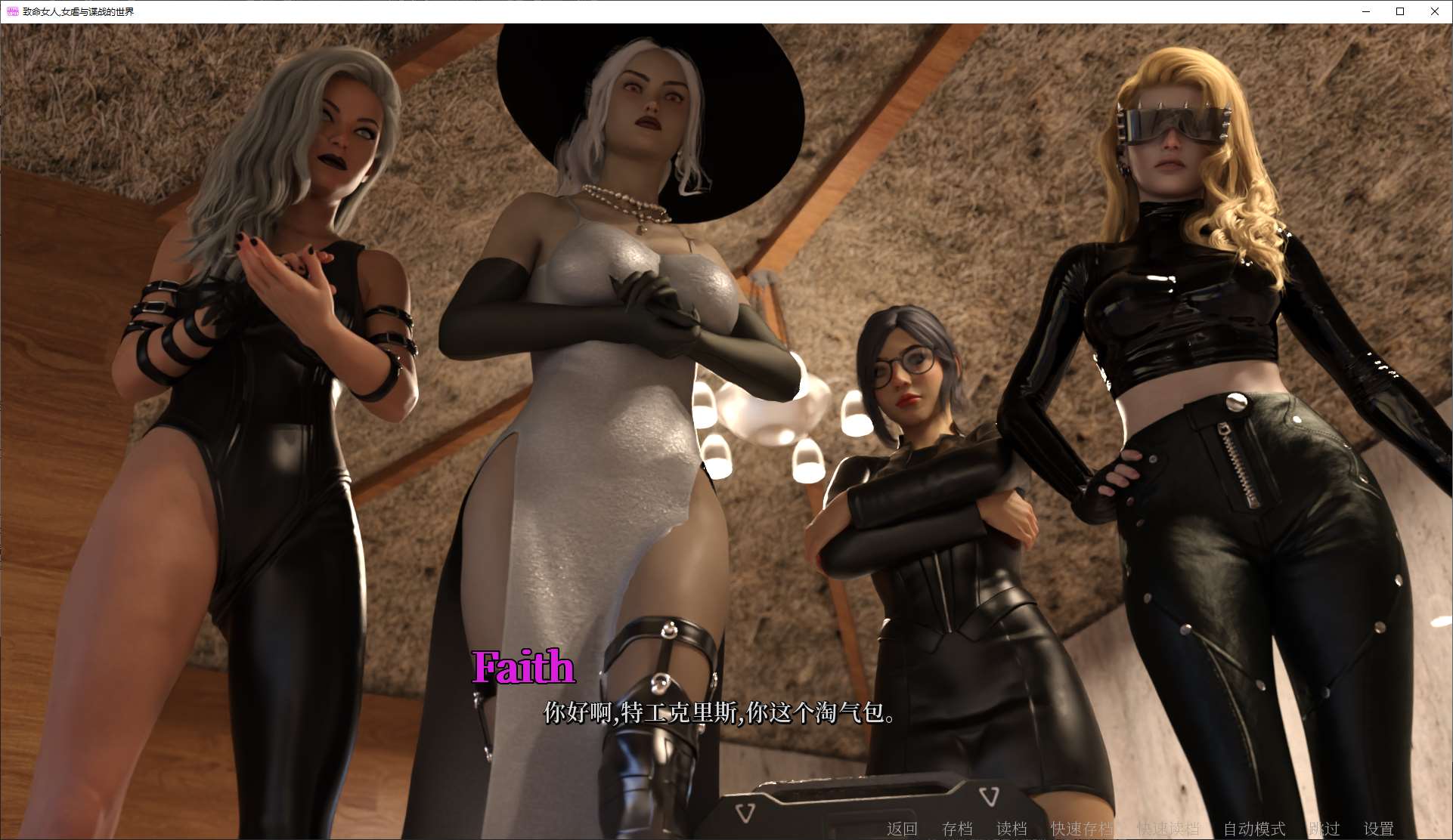 【抖M/SLG/中文/动态】致命女人：女虐与谍战的世界 官中步兵版【新作/2.5G】