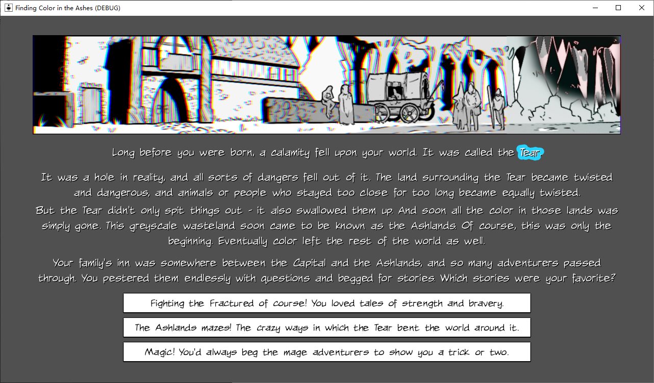 【欧美SLG/2D】在灰烬中寻找色彩 v0.8  最新测试版【更新/270M】