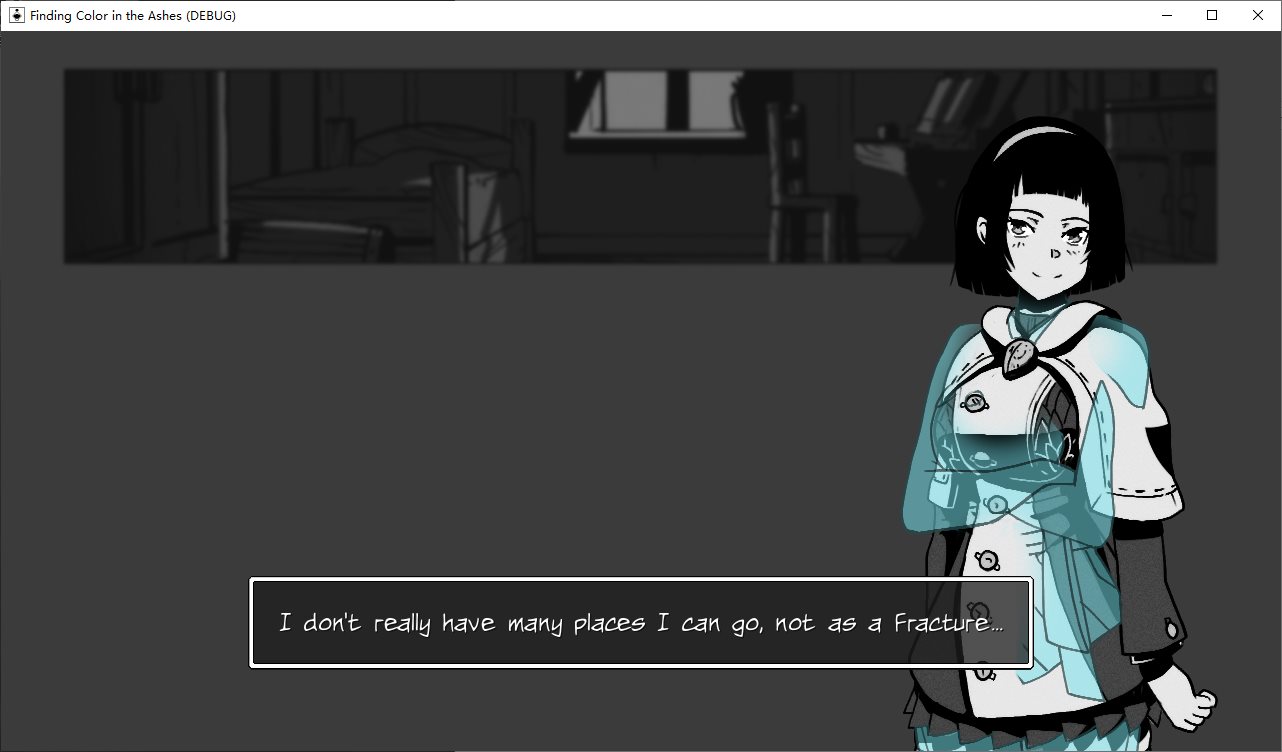 【欧美SLG/2D】在灰烬中寻找色彩 v0.8  最新测试版【更新/270M】