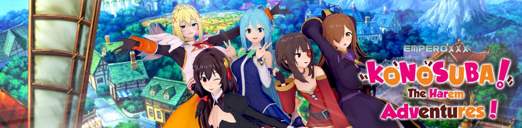 【欧美SLG/中文/动态】KonoSuba-后宫冒险 v2.7A 安卓+PC+MAC 步兵中文版【更新/4.4G】