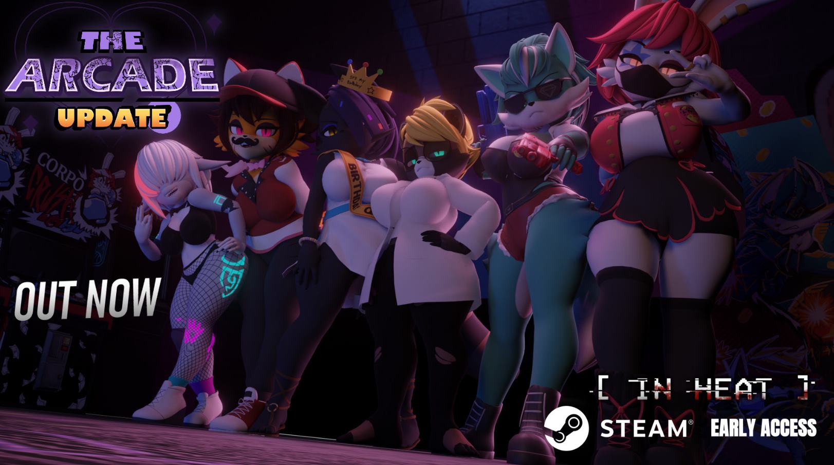 【福瑞3D/中文/动态】激情之夜：欲望之夜v0.4.03 steam官中步兵版【更新/4.5G】