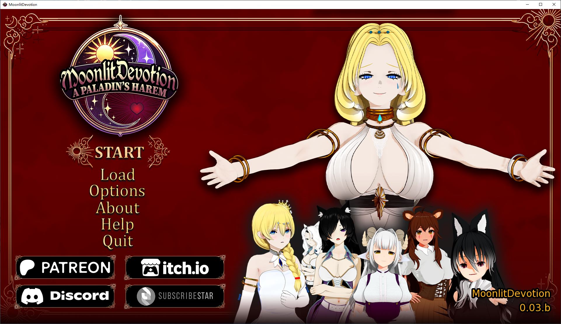 【后宫SLG/中文/动态】月光下的奉献：圣骑士的后宫v0.03 安卓+PC+MAC 官中测试版【新作/4G】