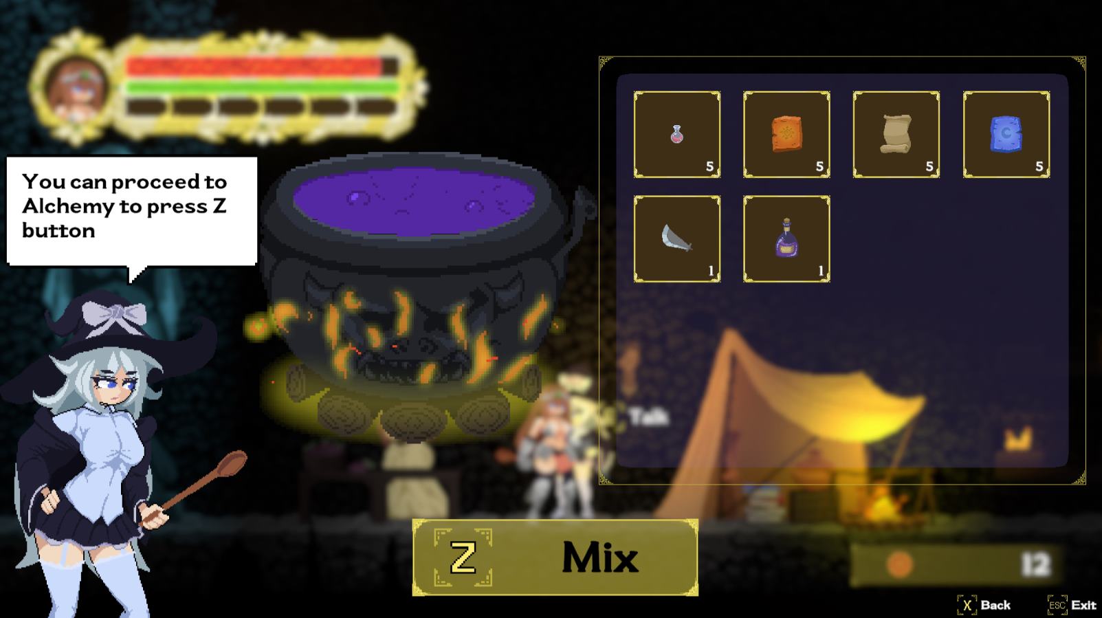 【横版ACT/动态】艾丽卡：太阳骑士 v0.1.8 测试版【更新/2G】