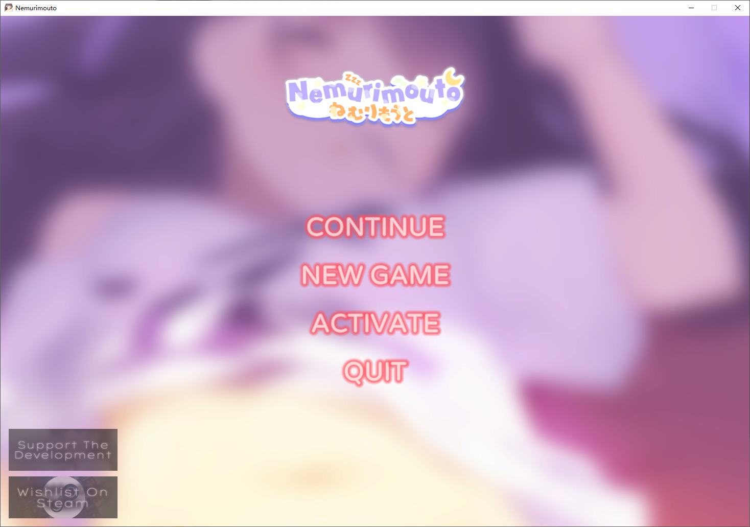 【触摸SLG/中文/动态】Nemurimouto v0.10 安卓+PC steam官中版【更新/560M】