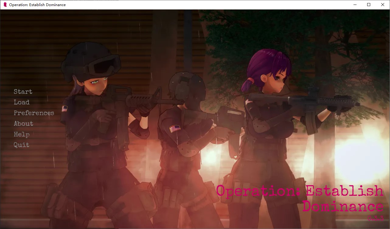 【战斗H/RPG】Operation Establish Dominance v0.3.3 最新测试版【更新/530M】