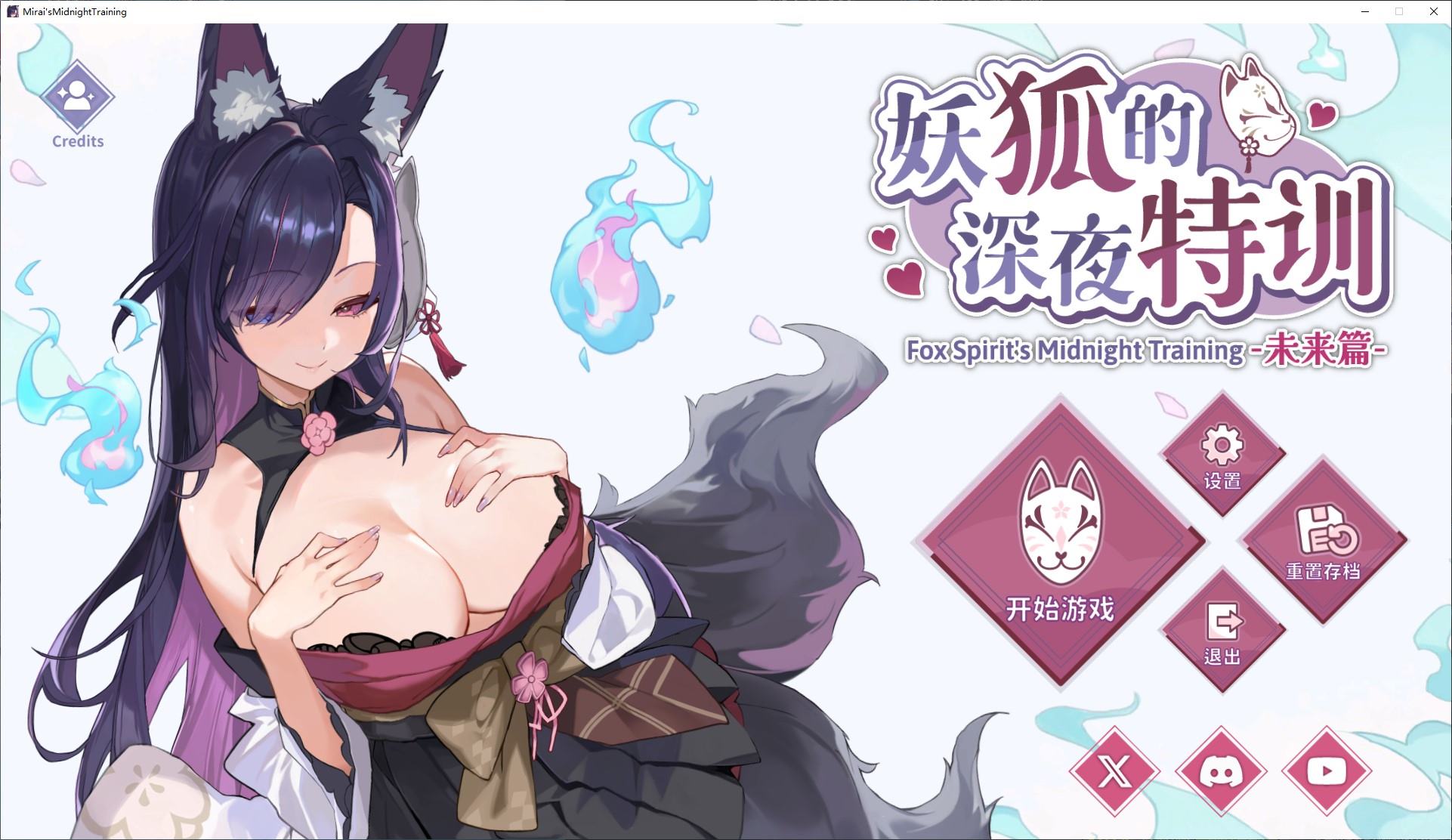 【日式SLG/中文/动态】妖狐的深夜特训 未来篇 steam官中步兵版【新作/530M】