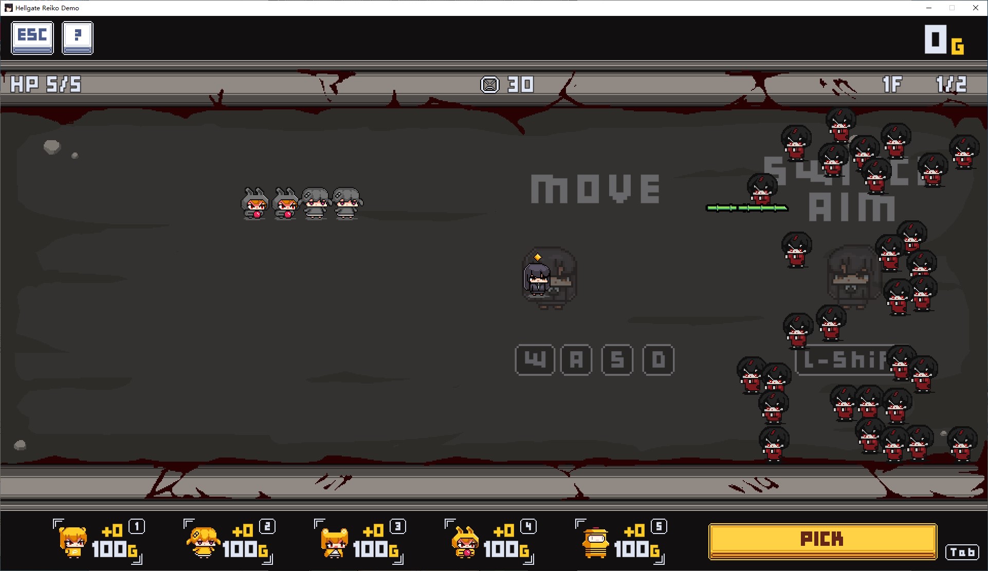 【日式ACT/中文】玲子与地狱之门 v0.68 官中测试版【更新/650M】