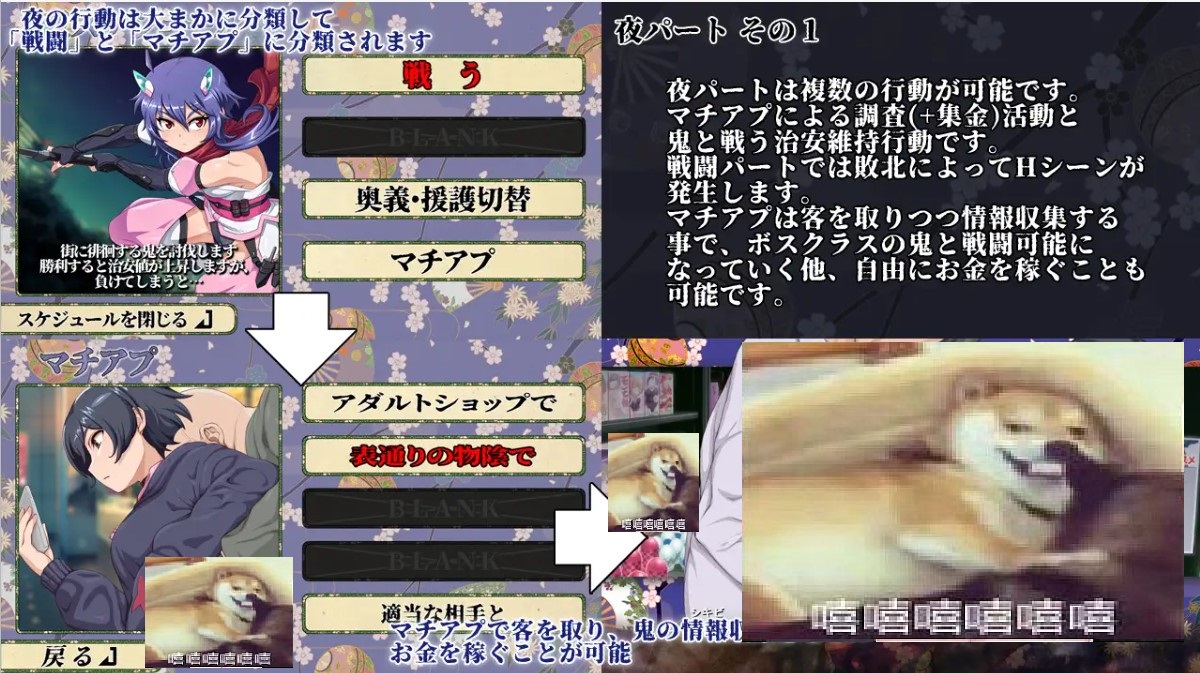 【女主RPG/汉化】耀忍咲姫 影華 机翻版【新作/720M】