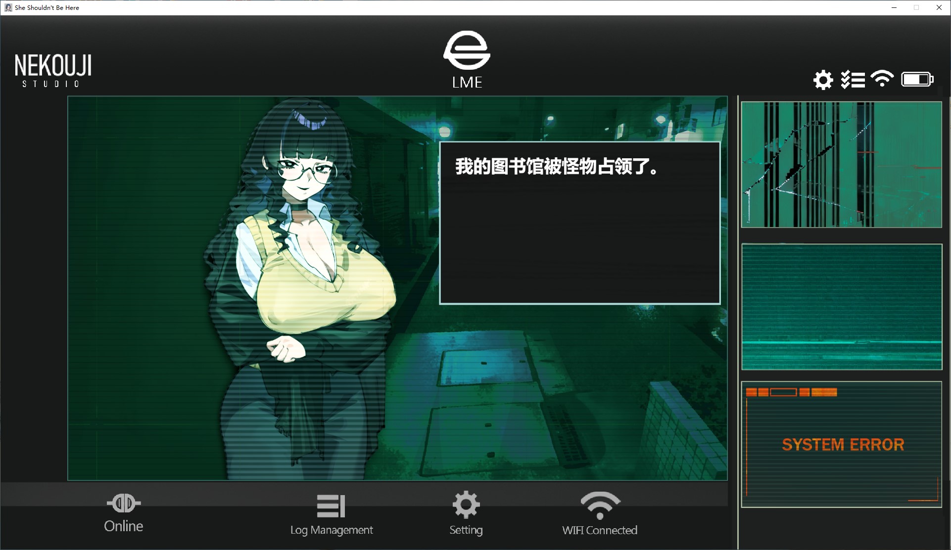 【生存SLG/中文】她不该在这里v0.0.2 官中版【新作/1.9G】