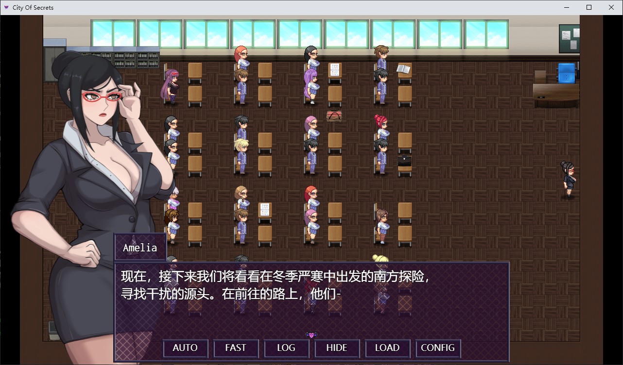 【女主RPG/中文/动态】City Of Secrets 官中步兵版【新作/1G】